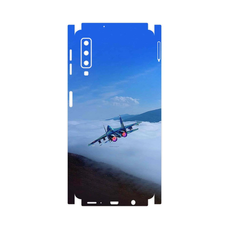 برچسب پوششی ماهوت مدل Fighter plane Su27-FullSkin مناسب برای گوشی موبایل سامسونگ Galaxy A7 2018