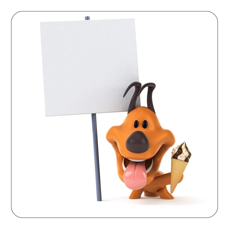 مگنت کاکتی طرح حیوانات کارتونی مدل mp28417