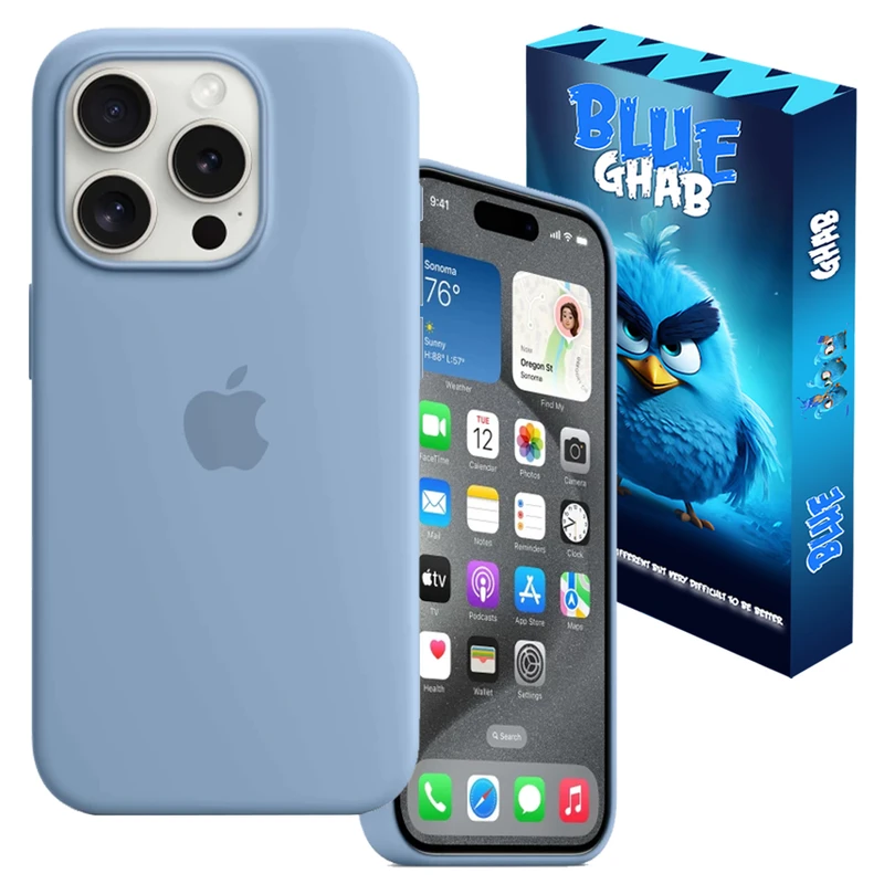 کاور بلو قاب مدل سیلیکونی پاک کنی کد 06 مناسب برای گوشی موبایل اپل iPhone 16 Pro