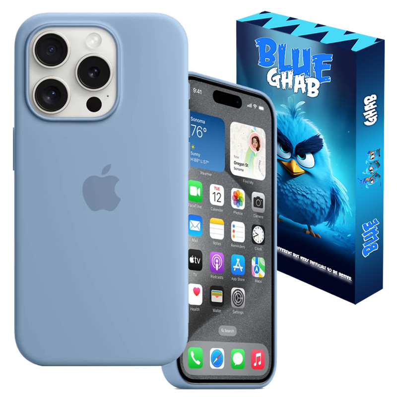 کاور بلو قاب مدل سیلیکونی پاک کنی کد 06 مناسب برای گوشی موبایل اپل iPhone 16 Pro
