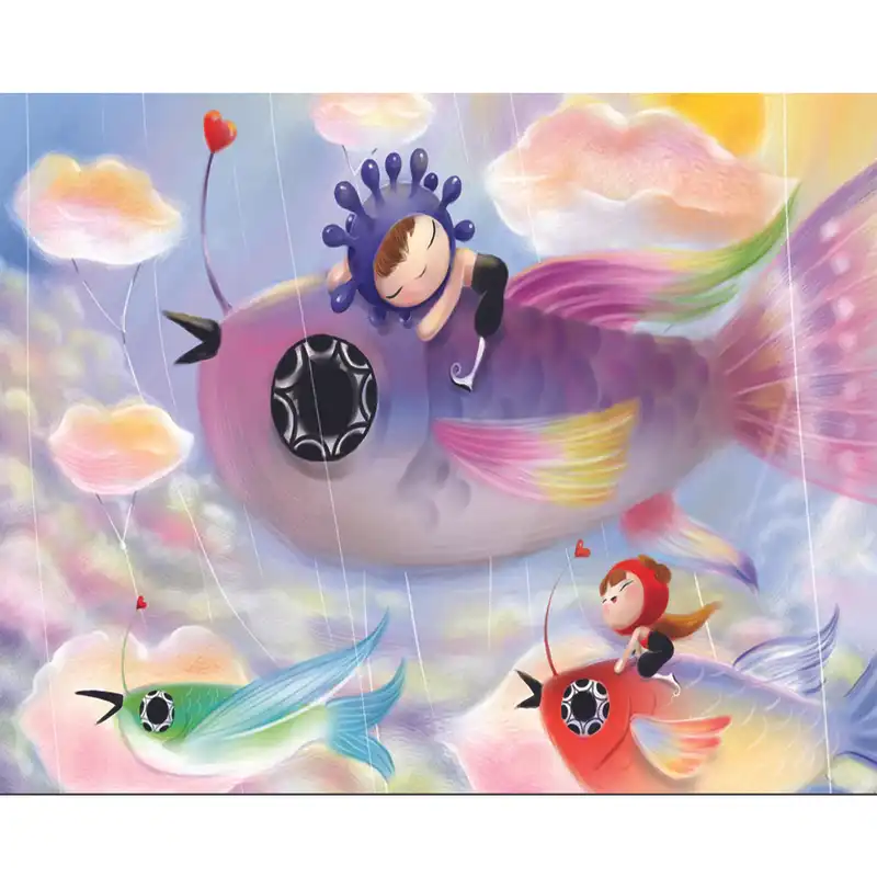 پوستر دیواری اتاق کودک مدل 3063