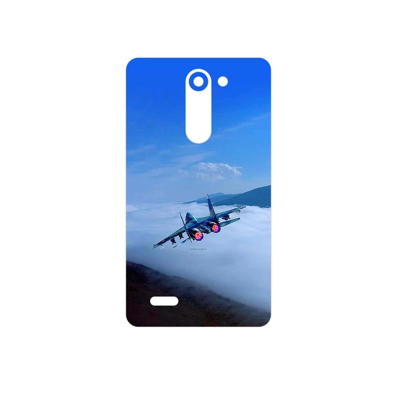 برچسب پوششی ماهوت مدل Fighter plane Su27 مناسب برای گوشی موبایل ال جی L Bello