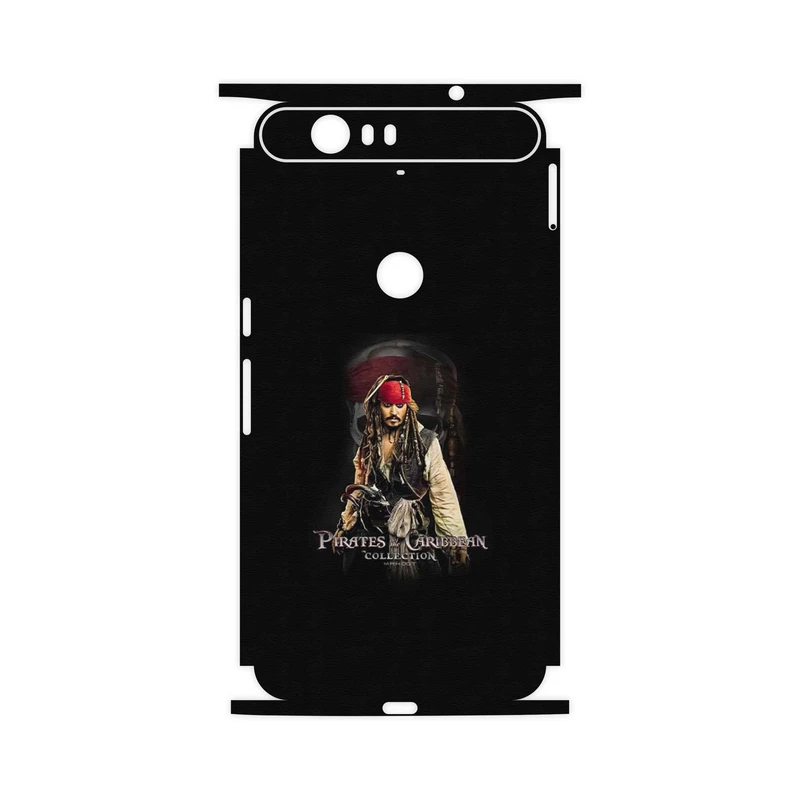 برچسب پوششی ماهوت مدل PIRATES OF THE CARIBBEAN-FullSkin مناسب برای گوشی موبایل گوگل Nexus 6P
