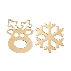 گوشواره طلا 18 عیار زنانه قیراط طرح دونه برف کد GH5237