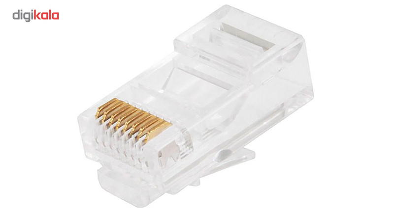 کانکتور Cat6 UTP AMP مدل PN  بسته 100 عددی