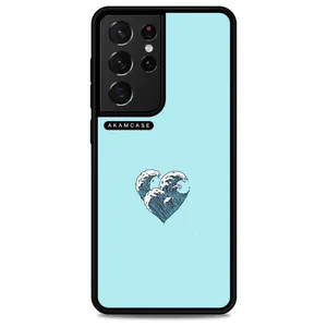 AKAM AMC-WSGS21U-BLUE-22 Cover For Samsung Galaxy S21 Ultra