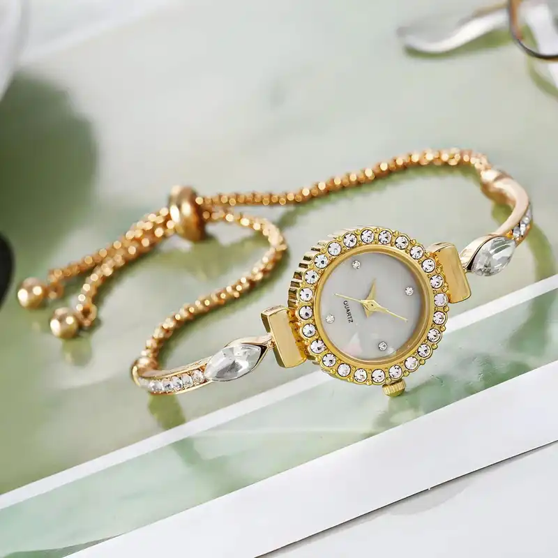 ساعت مچی عقربه ای زنانه مدل قفل کرواتی ts