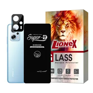   Lionex SUPLNFULI Screen Protector With Camera Lens Protector For Xioami Poco X4 GT / Redmi Note 11T Pro / Redmi Note 11T Pro Plus / Redmi K50i