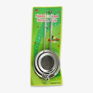 صافی چای مدل STRAINER SET بسته 3 عددی