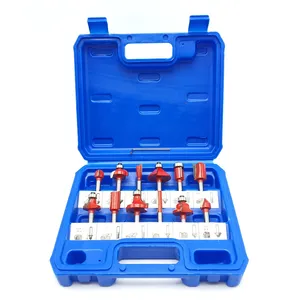 مته اور فرز مشتی باس مدل R0UTERBIT-SET مجموعه 12 عددی