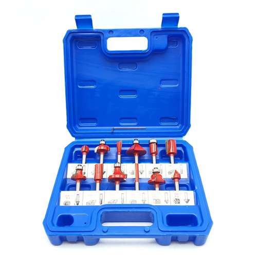 مته اور فرز مشتی باس مدل R0UTERBIT-SET مجموعه 12 عددی