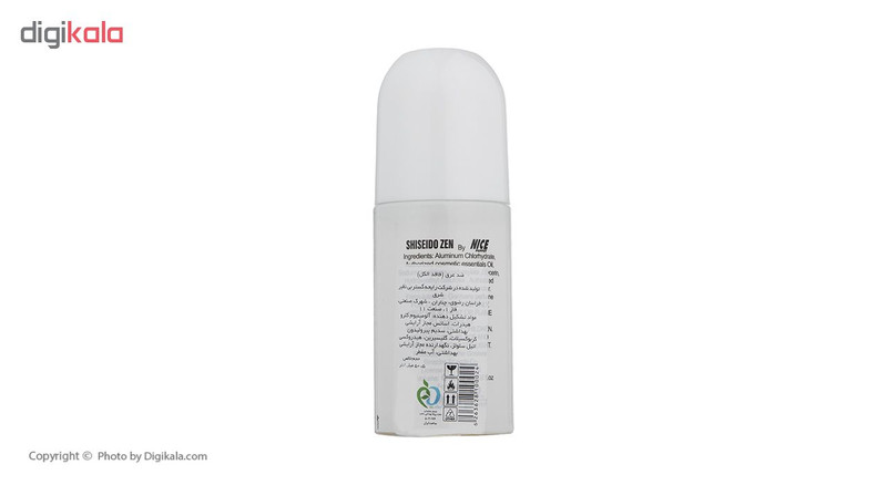 رول ضد تعریق زنانه نایس مدل Shiseido Zen حجم 60 میلی لیتر
