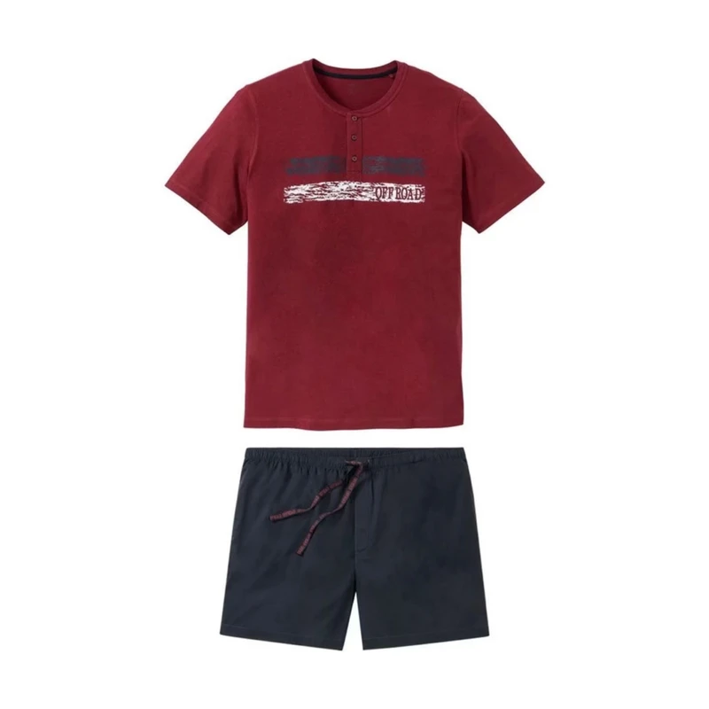 ست تی شرت و شلوارک مردانه مدل Z890