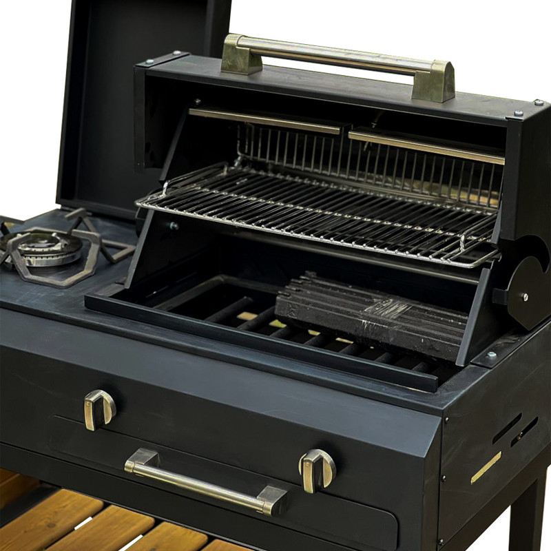 باربیکیو شومینه تیموری اصل مدل D90-P