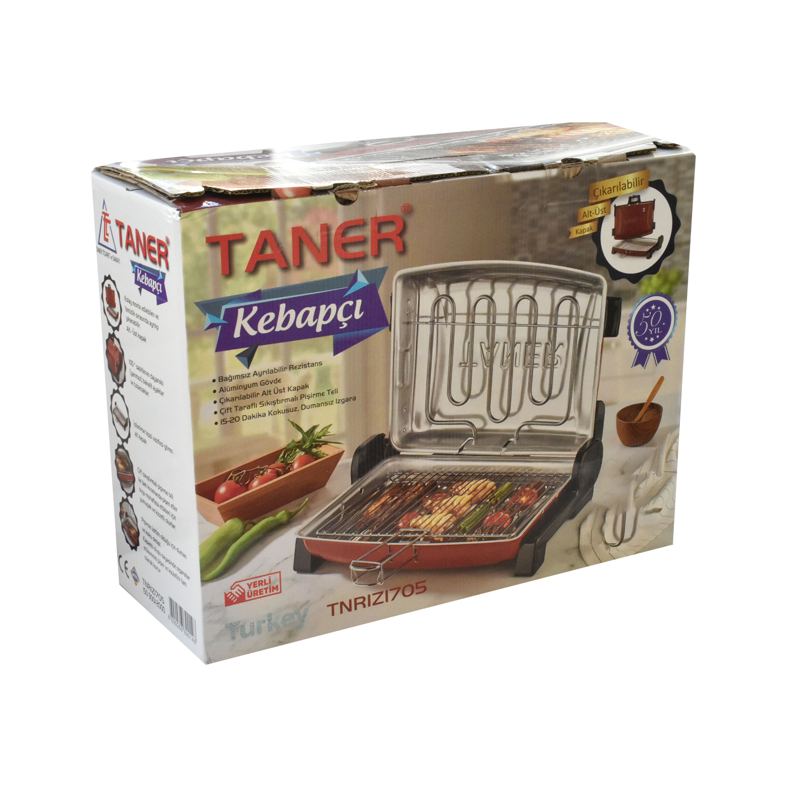 کباب پز برقی تانر مدل Kebabci کباب پز برقی تانر مدل Kebabci