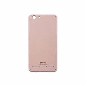 MAHOOT Rose Gold Leather Cover Sticker for Lenovo Vibe K5 Plus