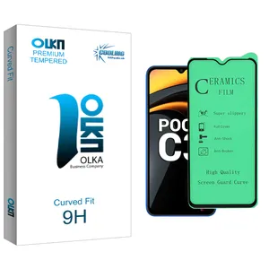 Cooling Olka Glass Clear Ceramics Screen Protector For Xiaomi Poco C3