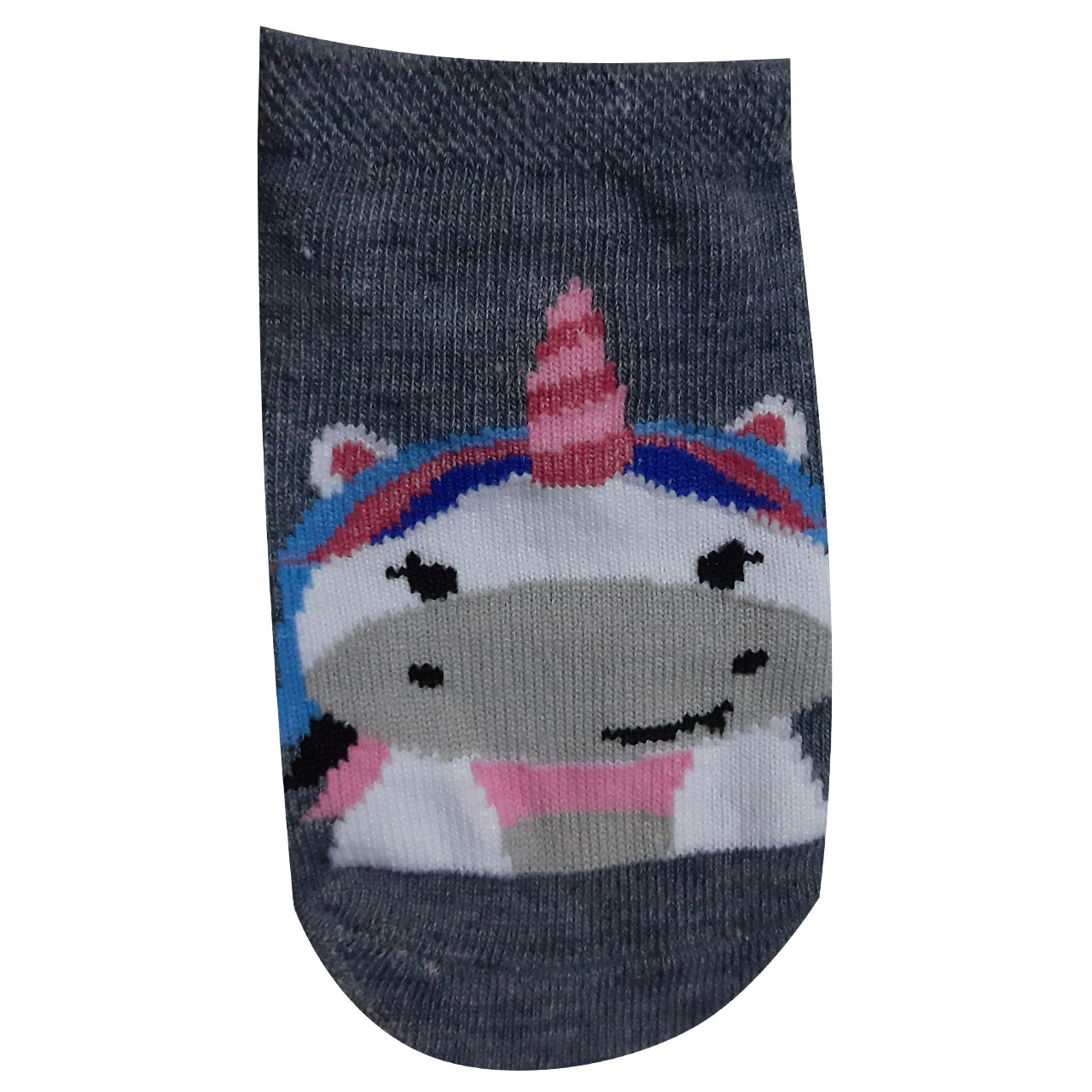 جوراب دخترانه طرح یونیکورن کد 111
