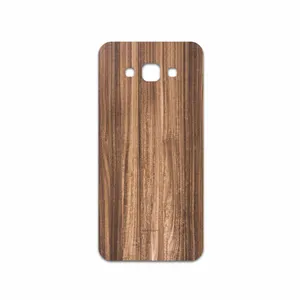 MAHOOT Light Walnut Wood Cover Sticker for Samsung Galaxy A8