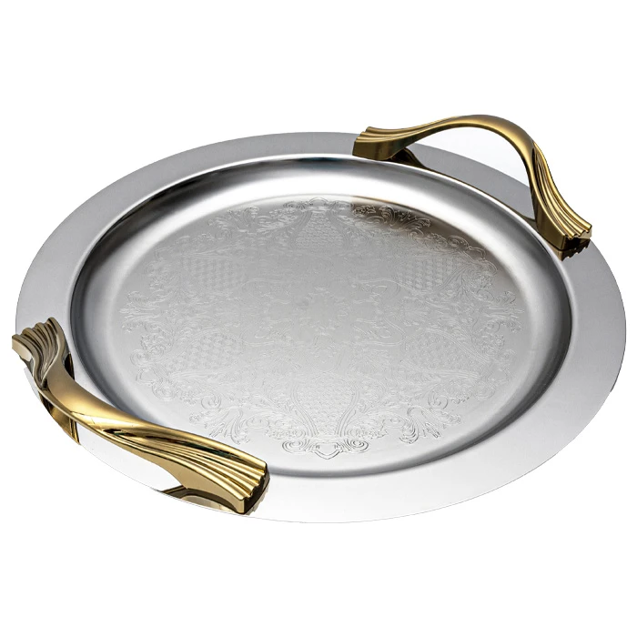سینی دسته دار آرتیستون صنعت کد 14479 سایز 35x35 سانتی متر
