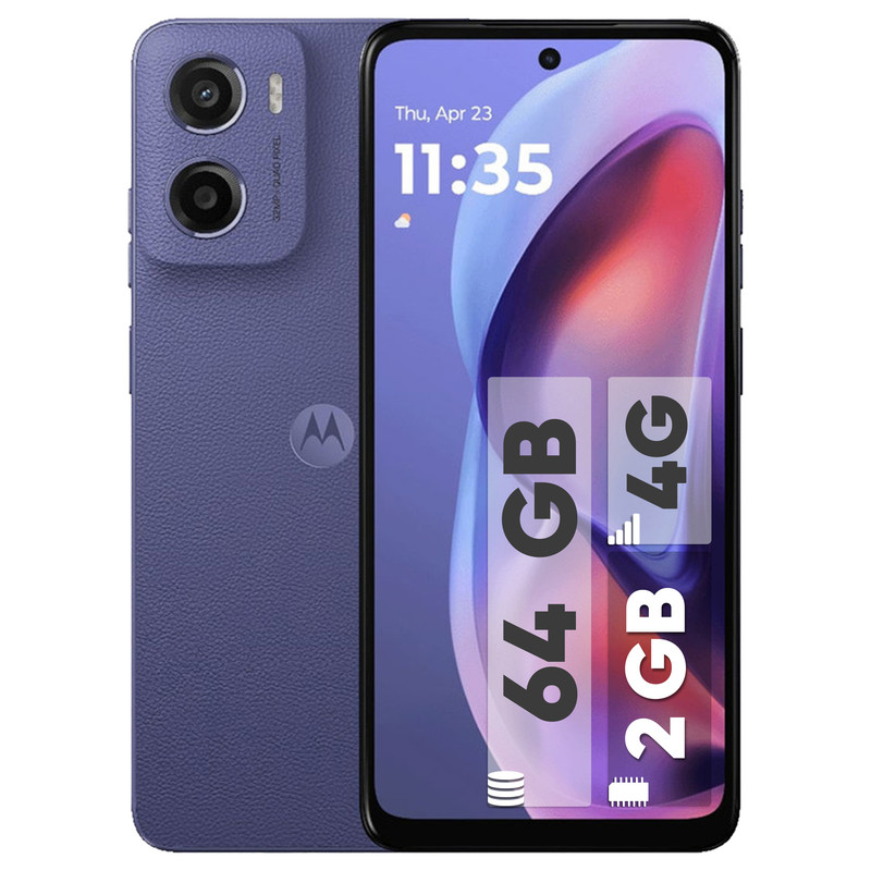 گوشی موبایل موتورولا مدل Moto E15 دو سیم کارت ظرفیت 64 گیگابایت و رم 2 گیگابایت