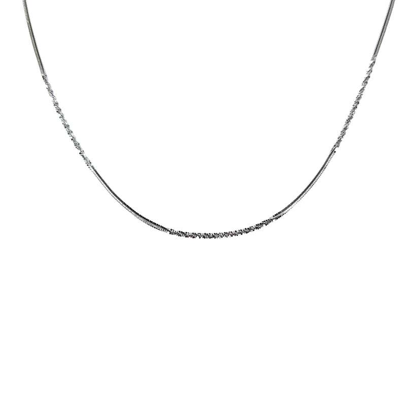 زنجیر نقره زنانه سلین کالا مدل بافت ce-za13