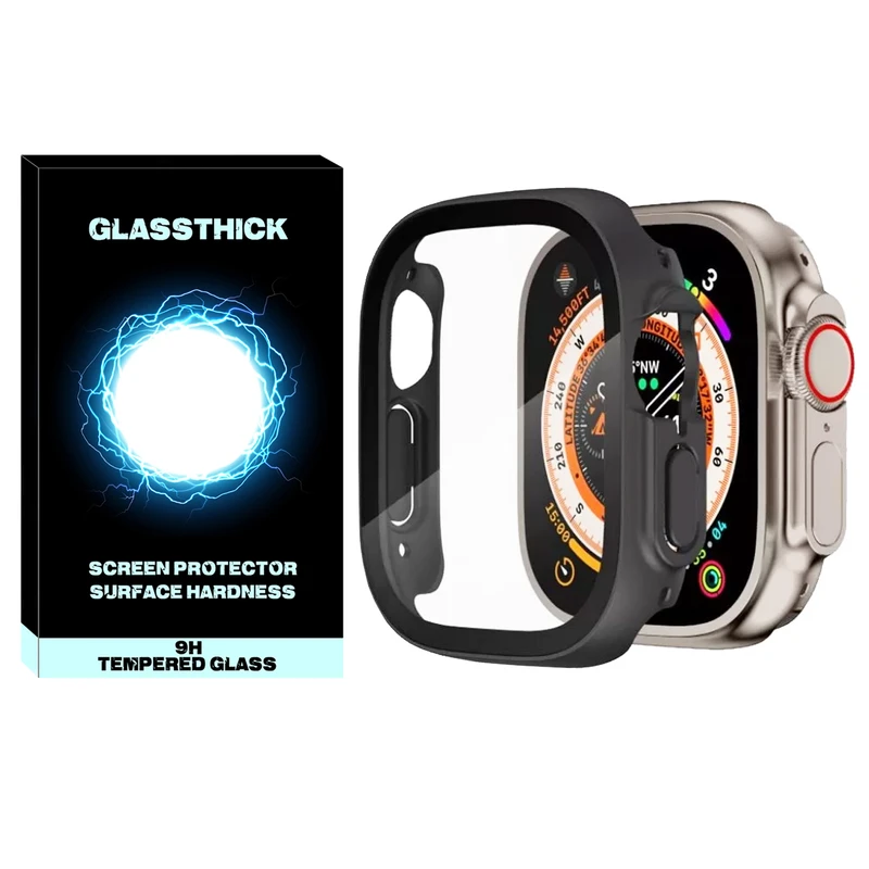 کاور گلستیک مدل PolyPro GL مناسب برای اپل واچ Ultra / Ultra 2 سایز 49 میلی متری به همراه محافظ صفحه نمایش