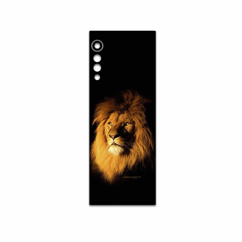 برچسب پوششی ماهوت مدل Lion مناسب برای گوشی موبایل ال جی Velvet 5G
