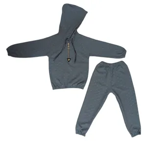 ست هودی و شلوار دخترانه مدل ابر و بادی کد 3