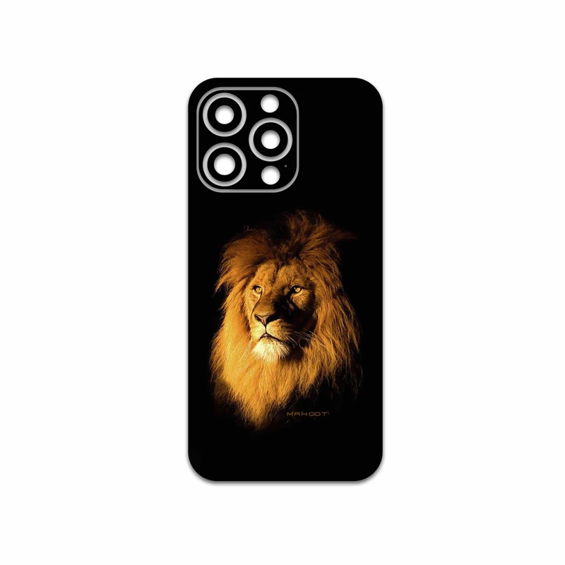 برچسب پوششی ماهوت مدل Lion مناسب برای گوشی موبایل اپل iphone 13 Pro