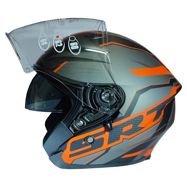 کلاه کاسکت راپیدو مدل بی فک عینکدار کد SRT_ORN