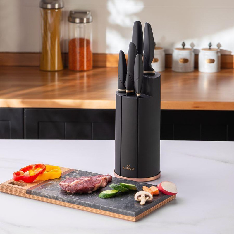 ست چاقو آشپزخانه 6 پارچه کاراجا مدل Proofcut کد 153.03.06.1299