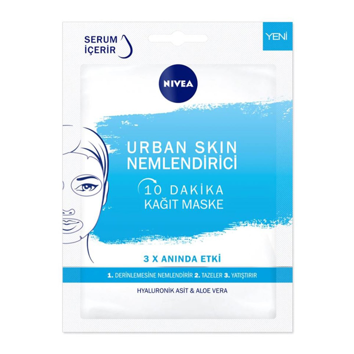 ماسک صورت نیوآ مدل Urban Skin Nemlendirici وزن 50 گرم