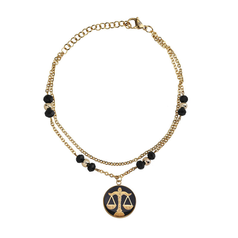 پابند زنانه دانژه مدل مهر طرح ترازو پابند زنانه دانژه مدل مهر طرح ترازو