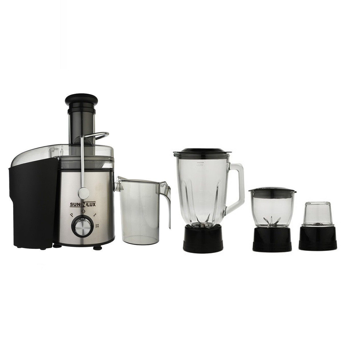 آبمیوه گیری سان لوکس مدل JB - 400 SS آبمیوه گیری سان لوکس مدل JB - 400 SS