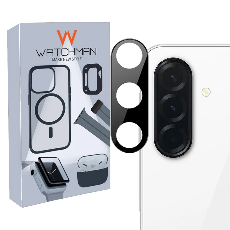 محافظ لنز دوربین شیشه‌ای واچ من مدل RNG مناسب برای گوشی موبایل سامسونگ Galaxy A17