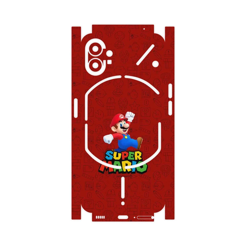 برچسب پوششی ماهوت مدل Super_Mario_Game-FullSkin مناسب برای گوشی موبایل ناتینگ Phone 1
