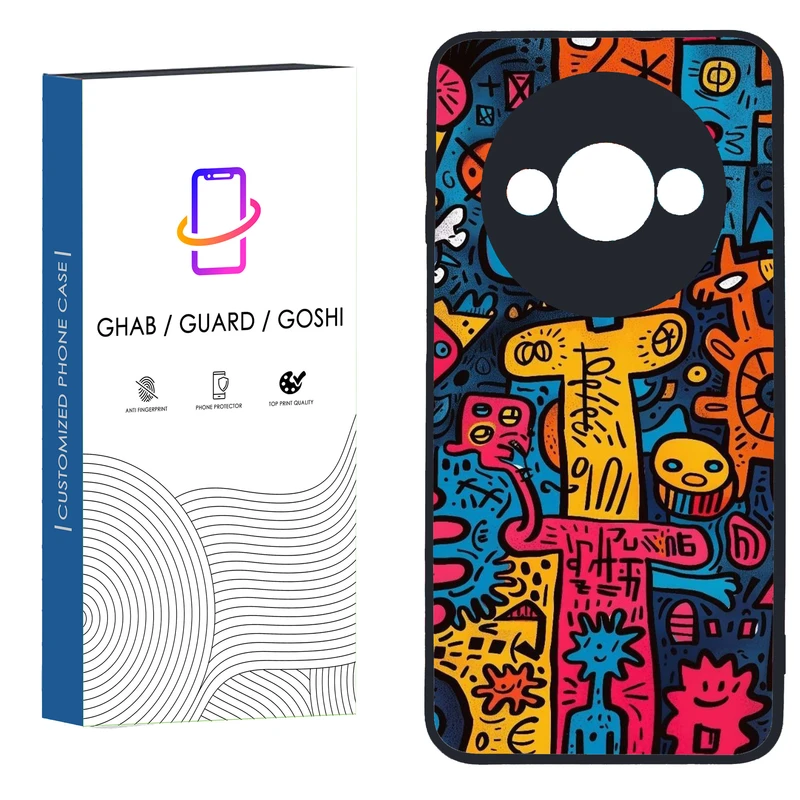 کاور قاب گارد گوشی طرح فانتزی کد 11 - TPU مناسب برای گوشی موبایل شیائومی  Redmi A3