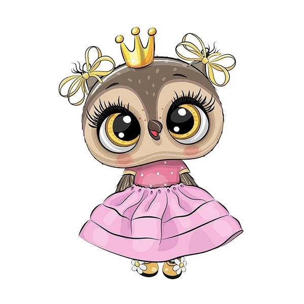 استیکر پارچه و لباس پاد آفرین طرح کارتونی کد 1357