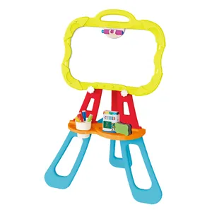 تخته وایت برد مدل آرتیست سایز 60x86 سانتی متر به همراه ماژیک و تخته پاک کن مجموعه 12 عددی