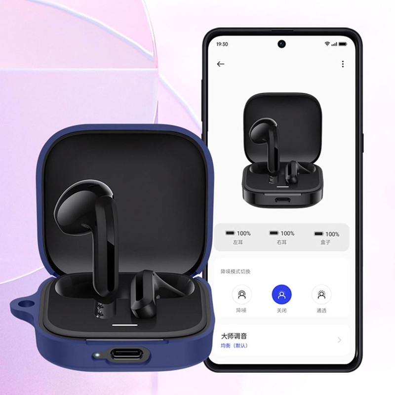 کاور آی ویش مدل silc مناسب برای کیس هدفون شیائومی Redmi buds 6