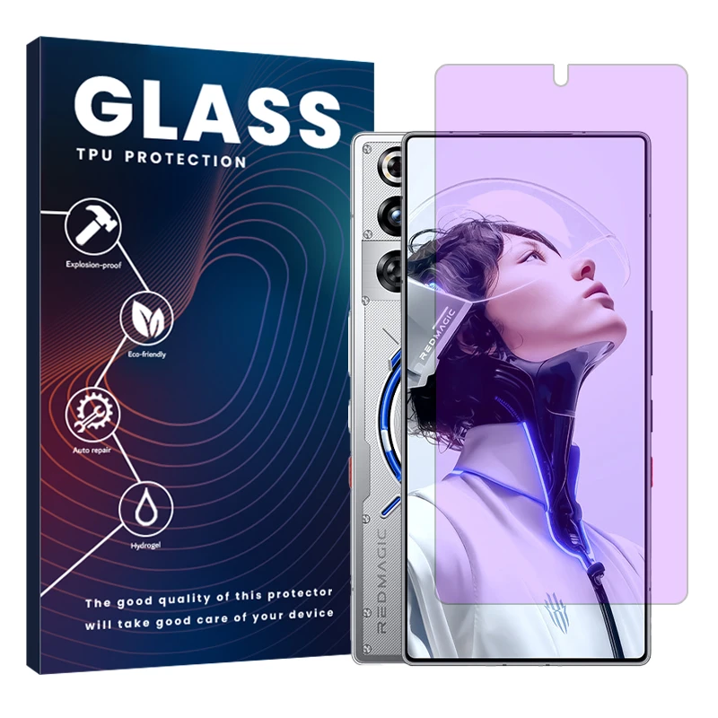محافظ صفحه محافظ چشم گلس مدل هیدروژلی مناسب برای گوشی موبایل زد تی ای nubia RedMagic 11 Pro Plus