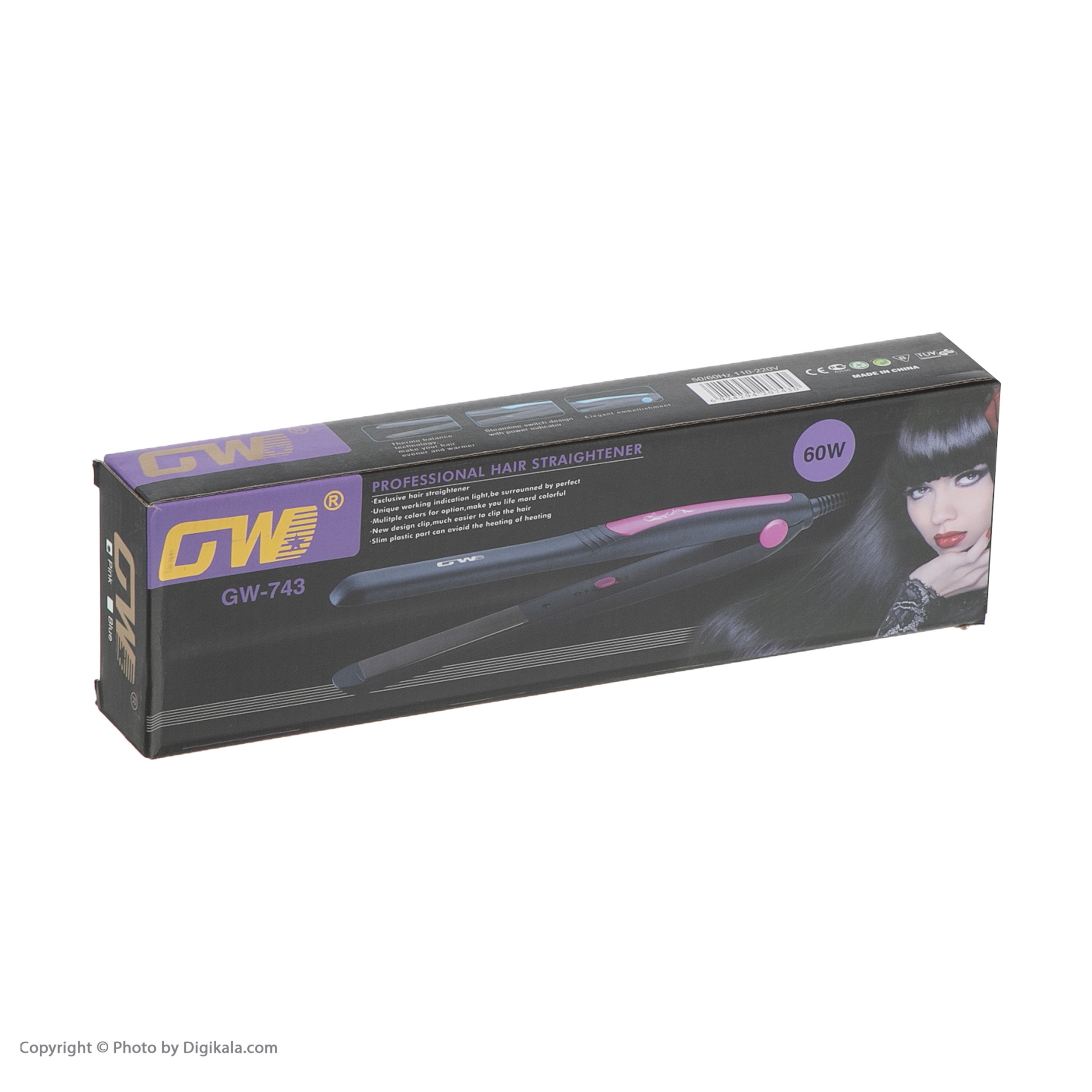اتو مو جی دبلیو دی مدل GW-743 اتو مو جی دبلیو دی مدل GW-743