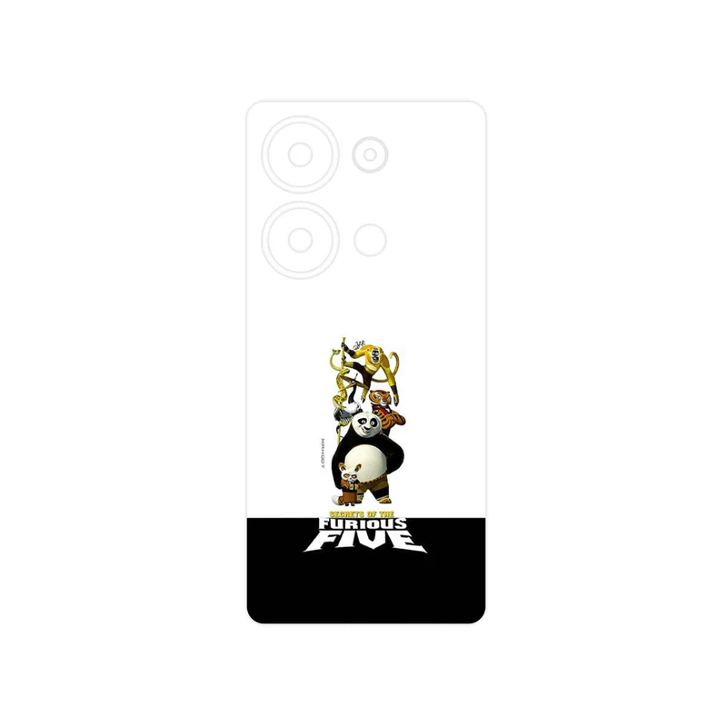 برچسب پوششی ماهوت مدل Kung Fu Panda مناسب برای گوشی موبایل شیائومی Redmi Note 13 Pro 4G