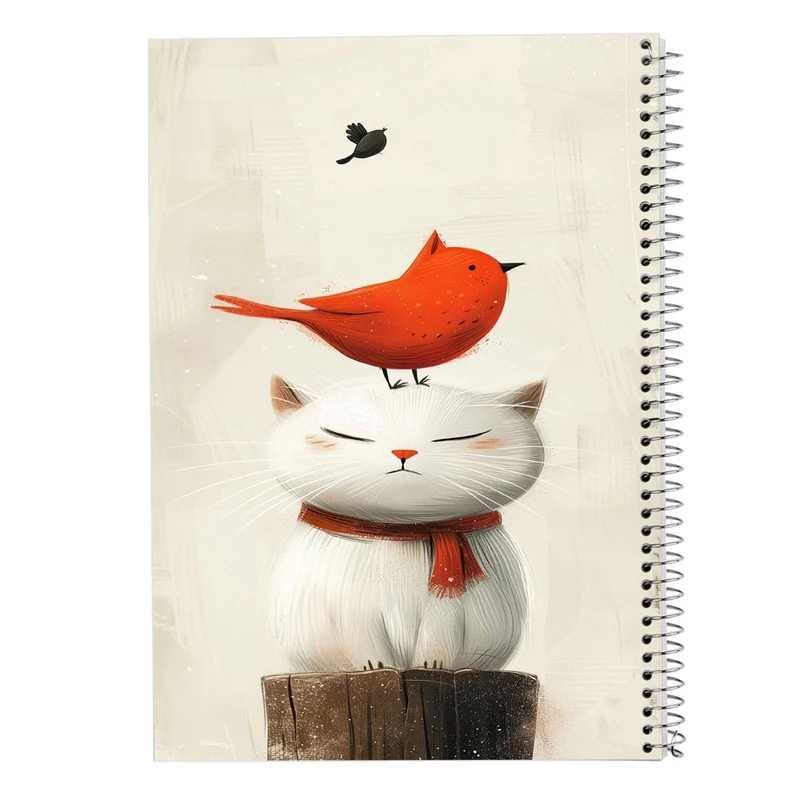 دفتر نقاشی 50 برگ مدوپد مدل موجودات فانتزی کد DF16870