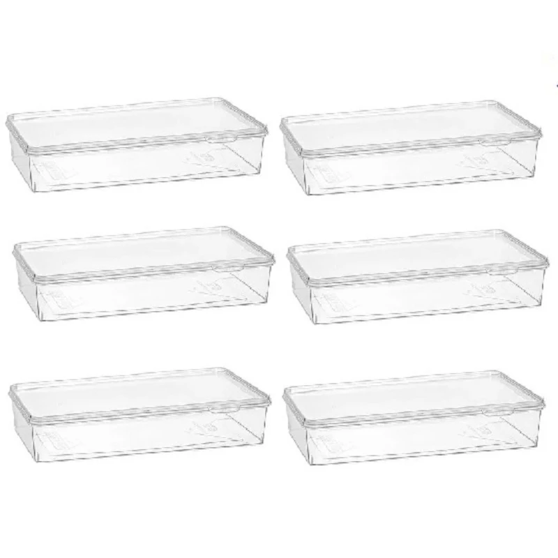 ظرف نگهدارنده مدل مایکروویوی کد 2000cc مجموعه 6 عددی 