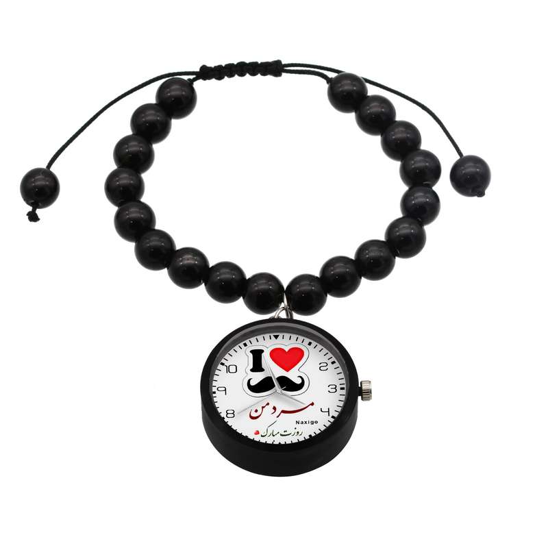 ساعت مچی عقربه ای ناکسیگو مدل روز مرد کد BF12491