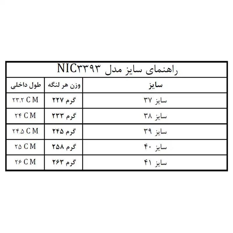 کفش طبی زنانه مدل NIC3393