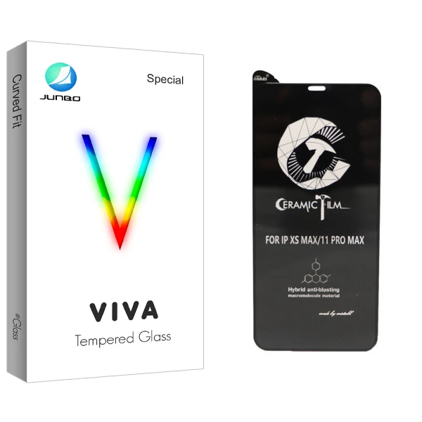محافظ صفحه نمایش جانبو مدل Viva Glass مناسب برای گوشی موبایل اپل IPhone 11 Pro Max