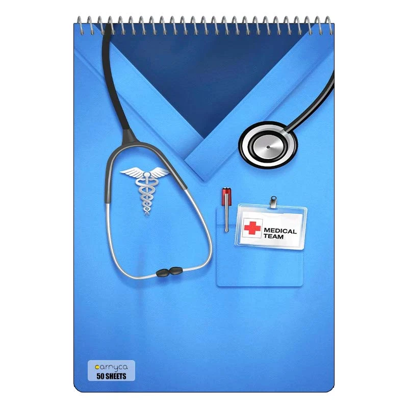 دفتر نقاشی 50 برگ سیمی کارنیکا طرح دکتر Doctor کد 59139